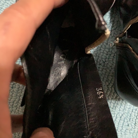 PRADA LEATHER BOOTS - Picture 9 of 12